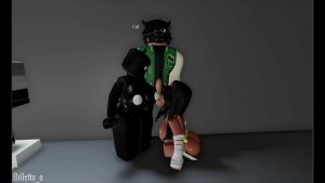 Hai em Roblox giúp anh chàng ngực khủng sướng con cặc